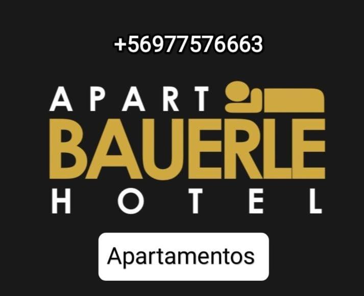 Apart Hotel Bauerle & Apartamentos Темуко Экстерьер фото